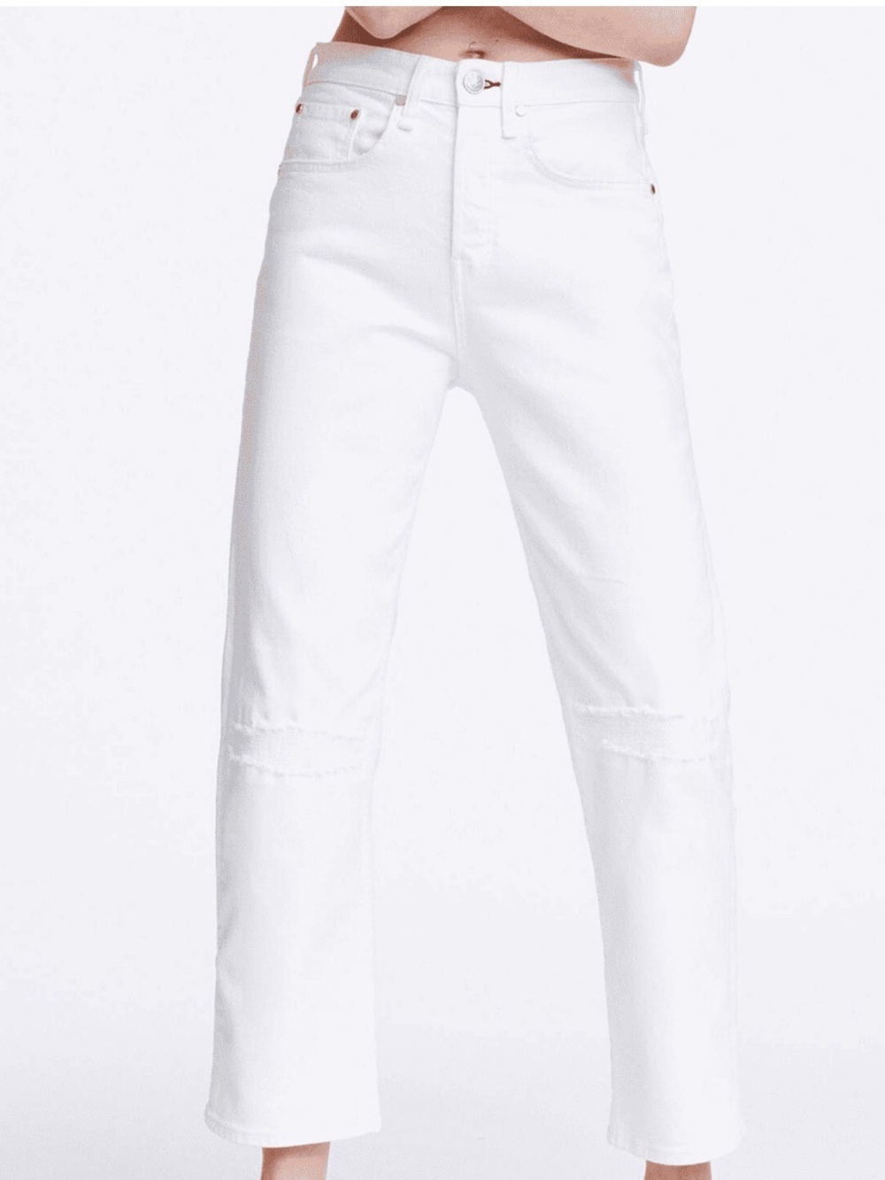 Rag & Bone Maya High-Rise Ankle Straight Jeans